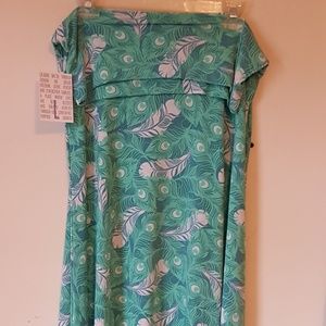 Large LuLaRoe Maxi, New with tags,  Turquoise